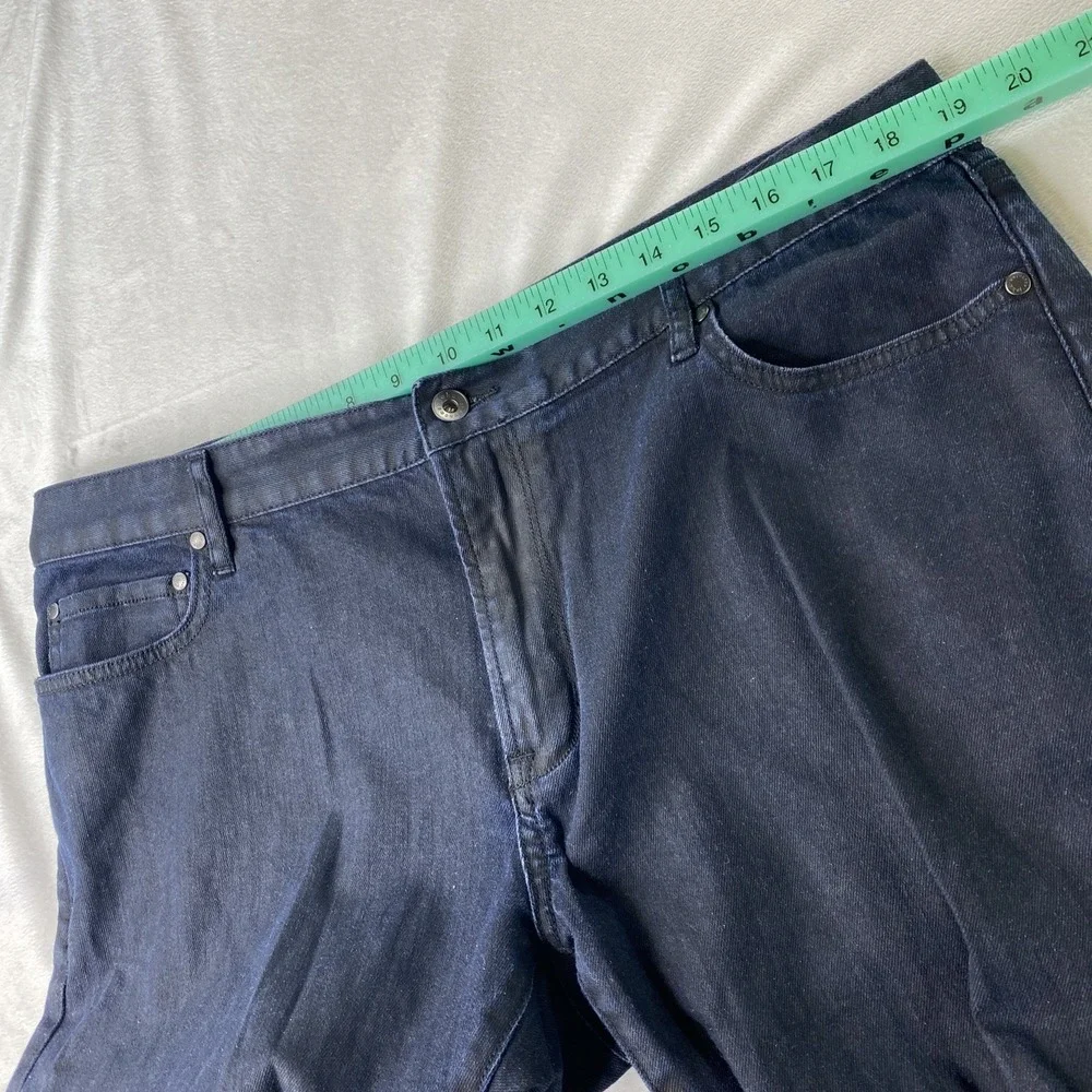 John Varvatos JV702 Slim Jeans Dark Blue Men's 38x31 Indigo Denim Stretchy Japan - Picture 11 of 16